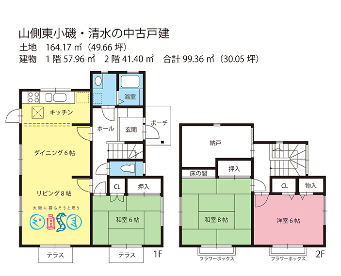 大磯町東小磯の中古住宅